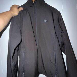 LYFT Men’s Performance Jacket in Black — Full-Zip Active Shell